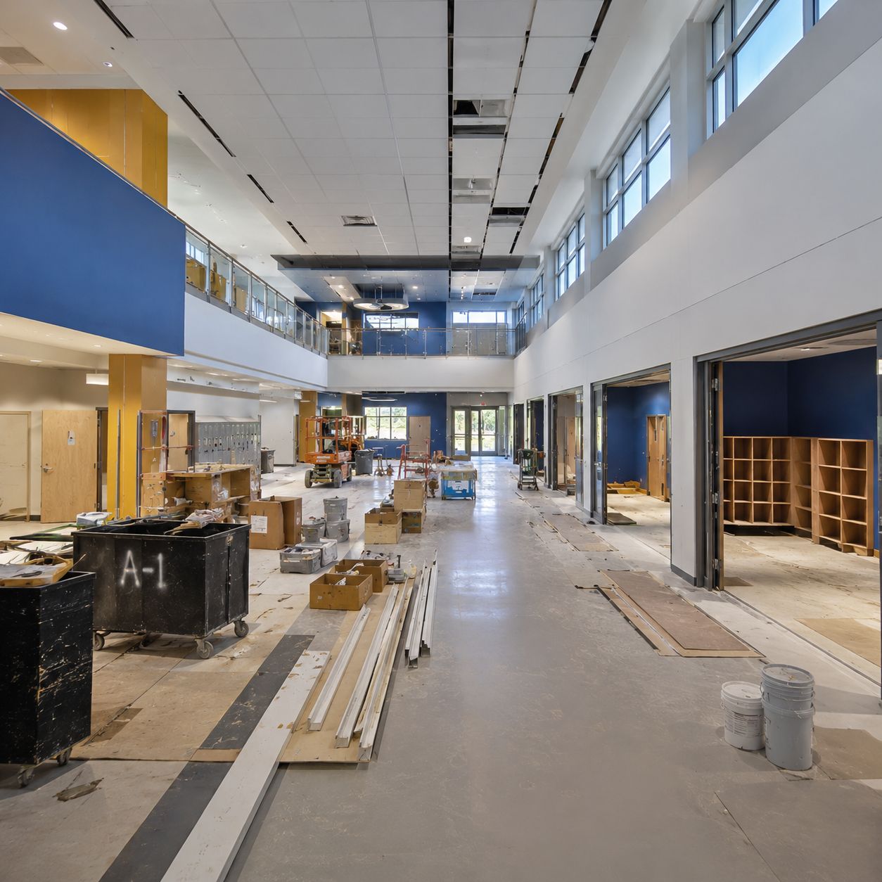 Education facility construction by Pillars of Seven